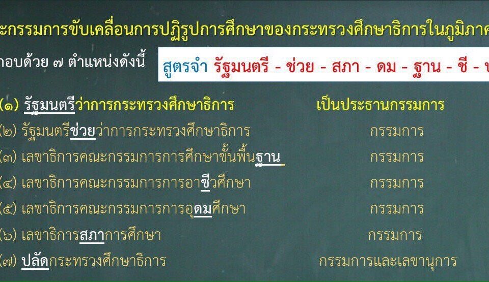คสช. ปฏิรูปกระทรวงศึกษาธิการ